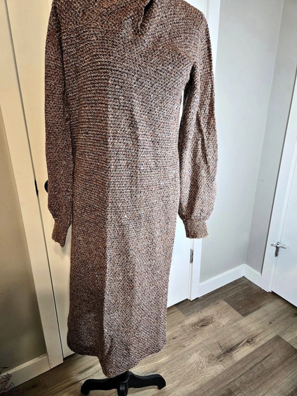 Vintage 70s Missoni for Bullock’s Italian Alpaca Mohair Knit Maxi Dress